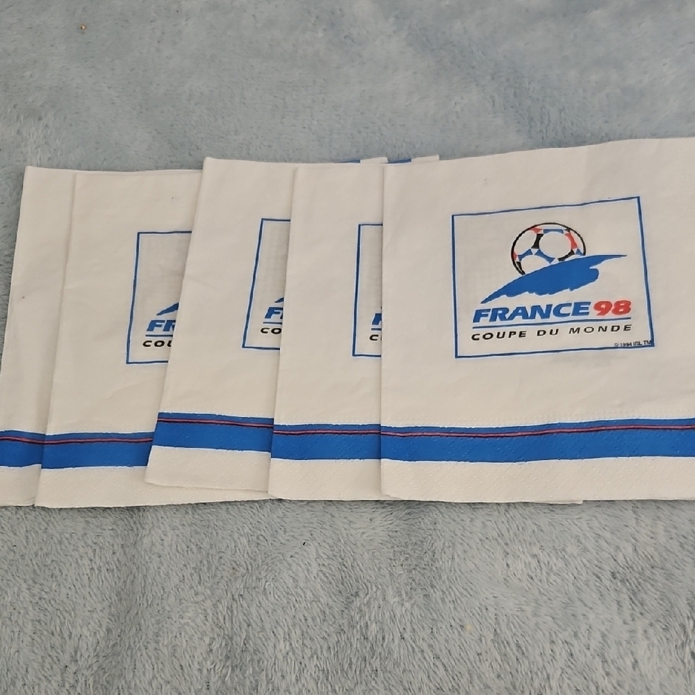 France 98 Coupe du Monde Napkins